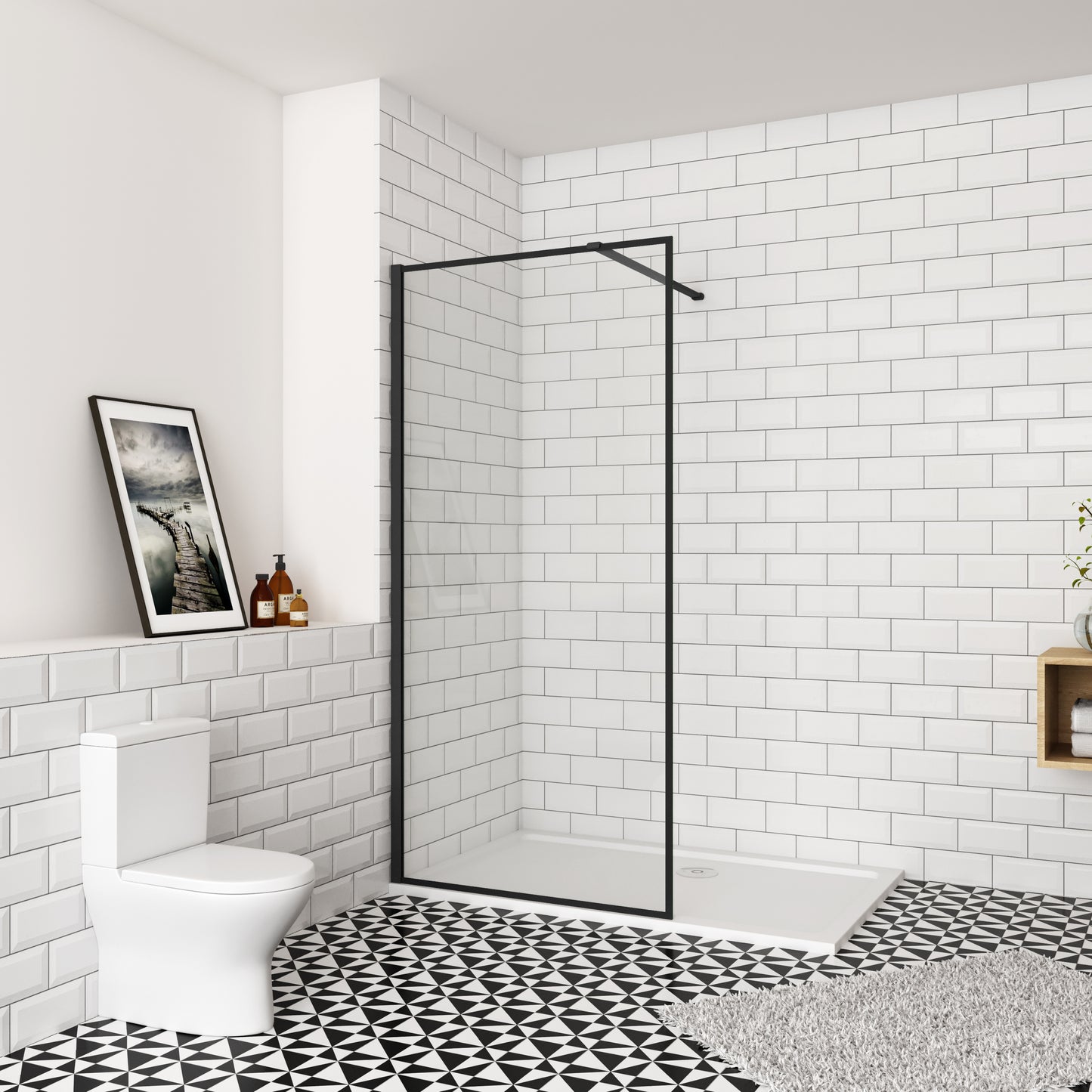 80/90/100/120/140?¨¢200 cm inloopdouche douchescherm douchewand douchecabine ESG glazen wand