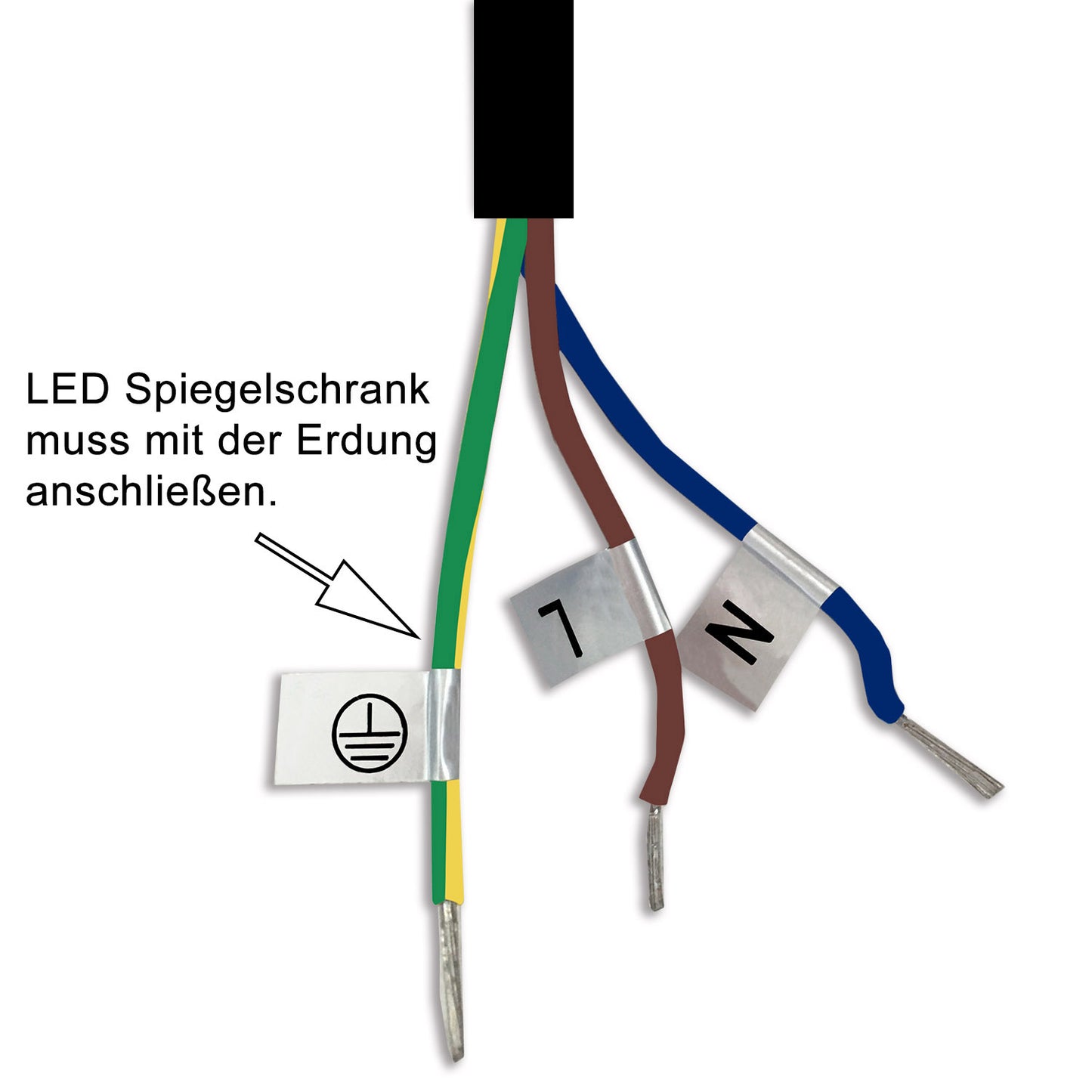 LED Badkamerspiegelkast 80x60cm - Aluminium, Verlichting, Soft Close