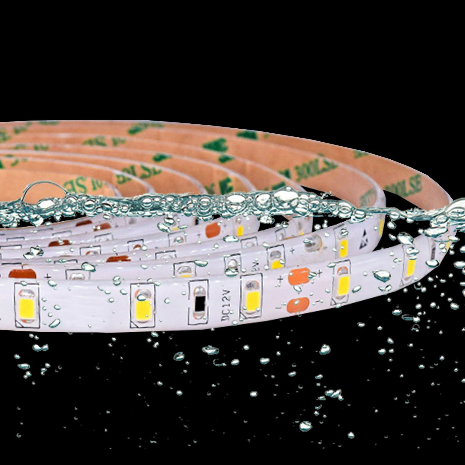 LED rechthoekige badkamerspiegel 80-120 cm,smalle licht banen rondom wandspiegel,enkele touch sensor schakelaar,warm wit,anti-condens