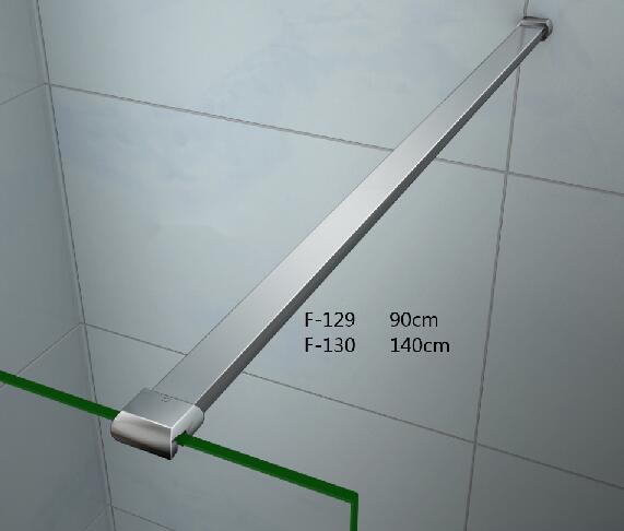 Inloopdouche doucheafscheiding, doucheglaswand 200cm hoog, NANO-glas