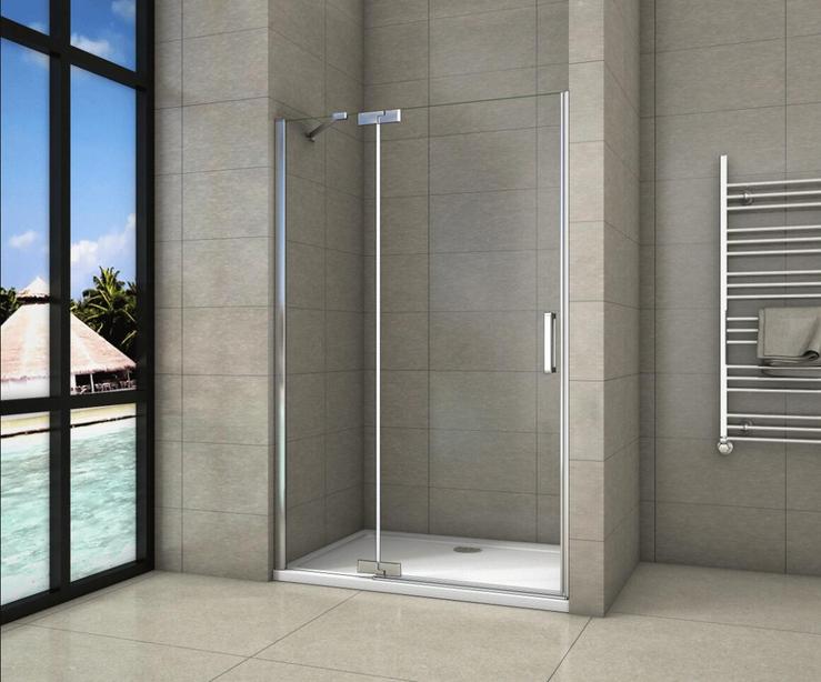8 mm NANO glas douchecabine douchewand draaideur,installeer aan de linkerkant