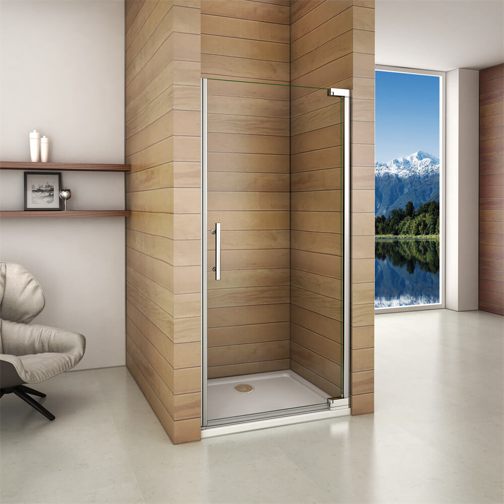 8 mm NANO glazen draaideur douchedeur ,185cm hoog