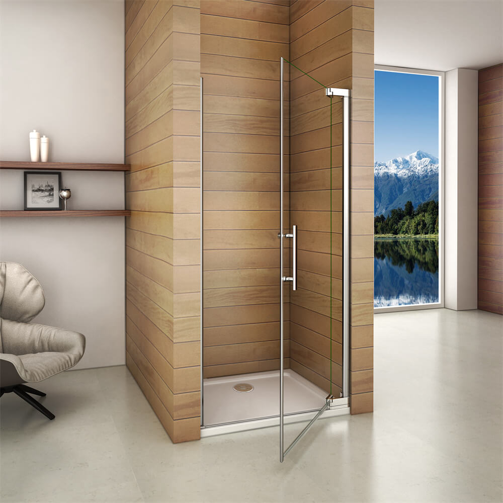 8 mm NANO glazen draaideur douchedeur ,185cm hoog