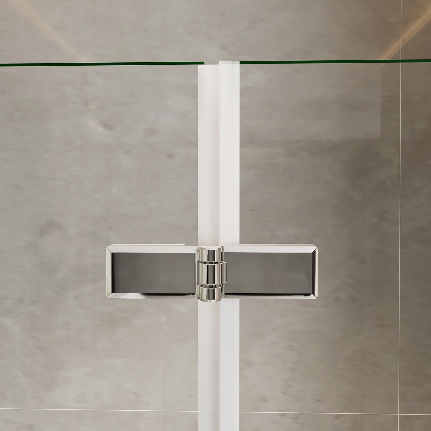 Aica Neutraal design douchedeur vouwdeur 70-76-80-90-100-110-120x185cm chroom 6mm gehard glas antikalk coating