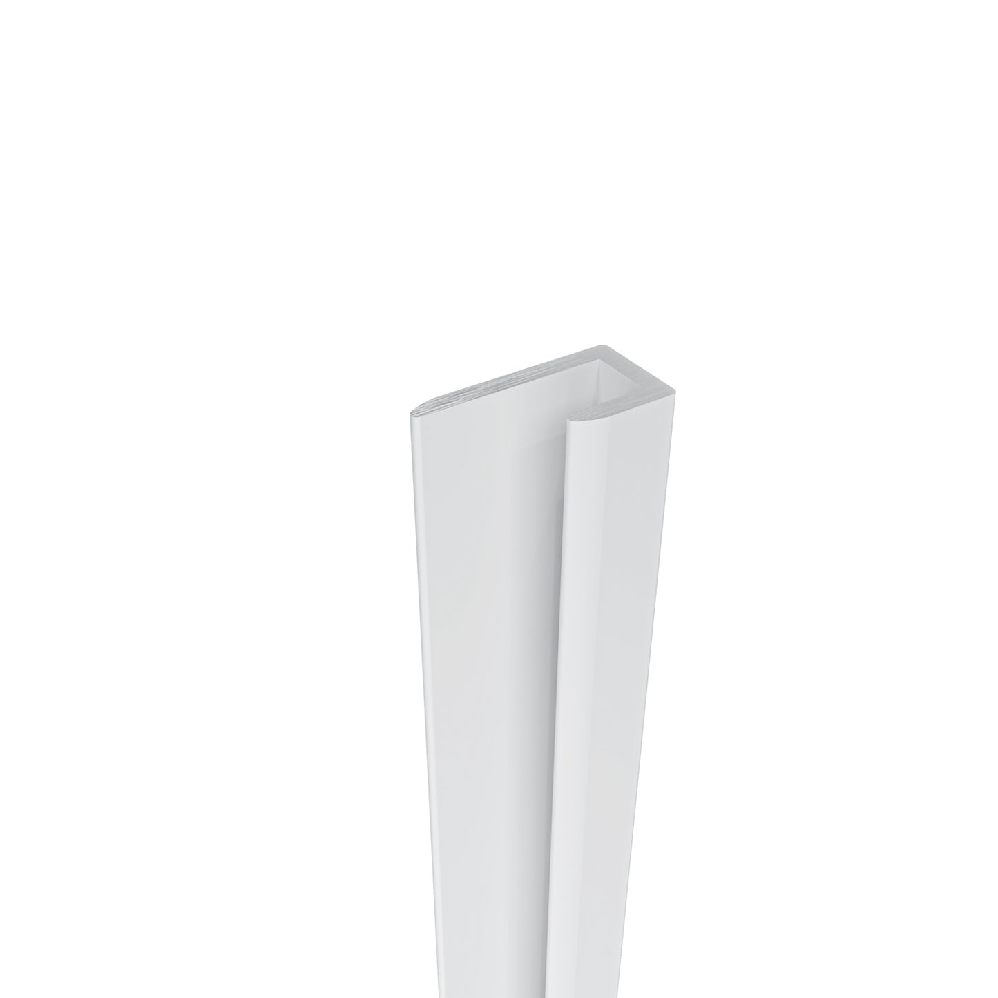 Aica B:40/80/90/100/120xH:210cm ivoorwitte aluminium composiet platen , 3 mm dik-Set van 1 douchewandpanelen inclusief profielen-Wandpanelen