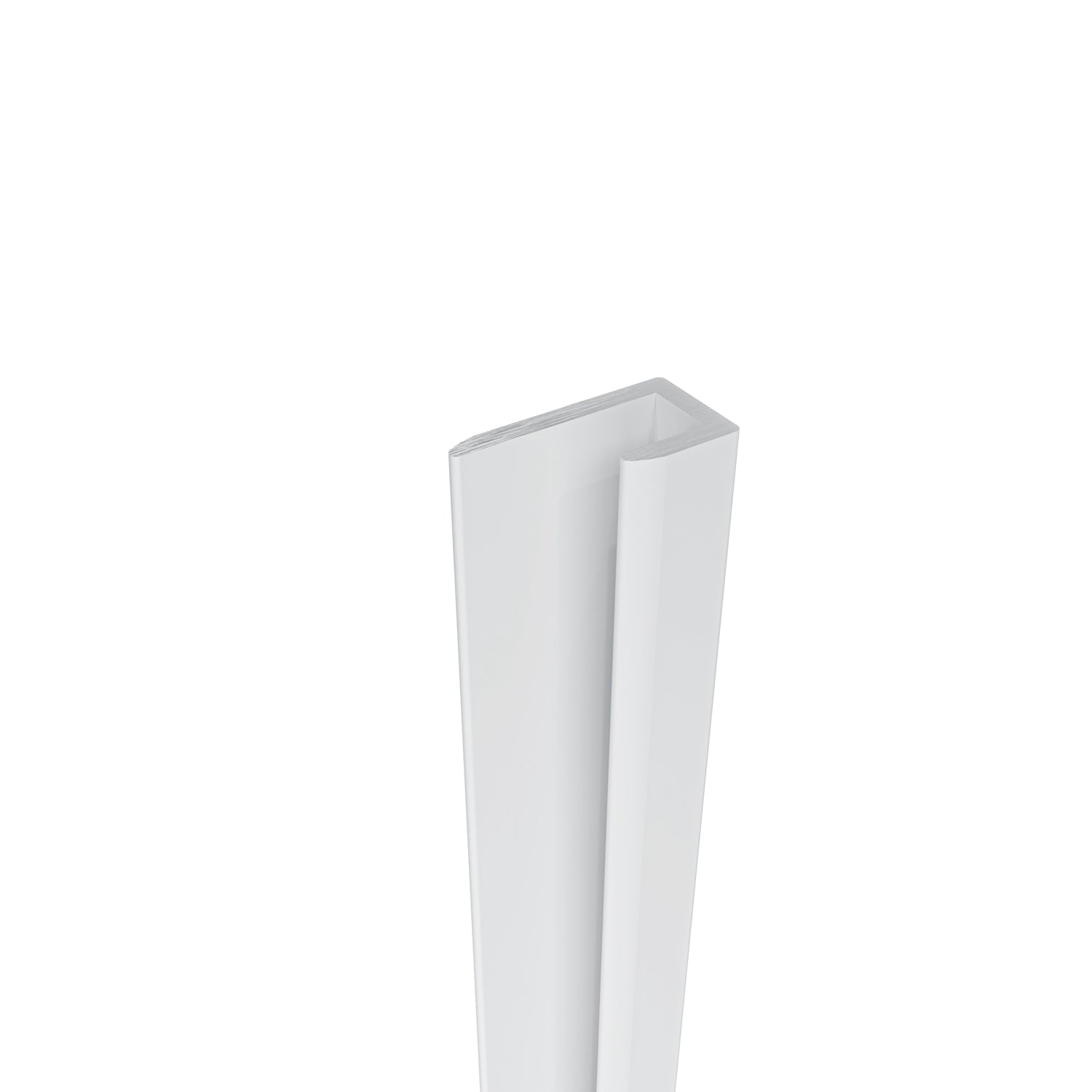 Aica B:40/80/90/100/120xL:40/80/90/100/120xH:210cm ivoorwitte aluminium composiet platen , 3 mm dik-Set van 2 douchewandpanelen inclusief profielen-Wandpanelen