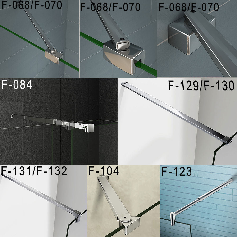 Stabilisatorstang stabilisator steunstang voor douchecabine douchecabine douchescherm