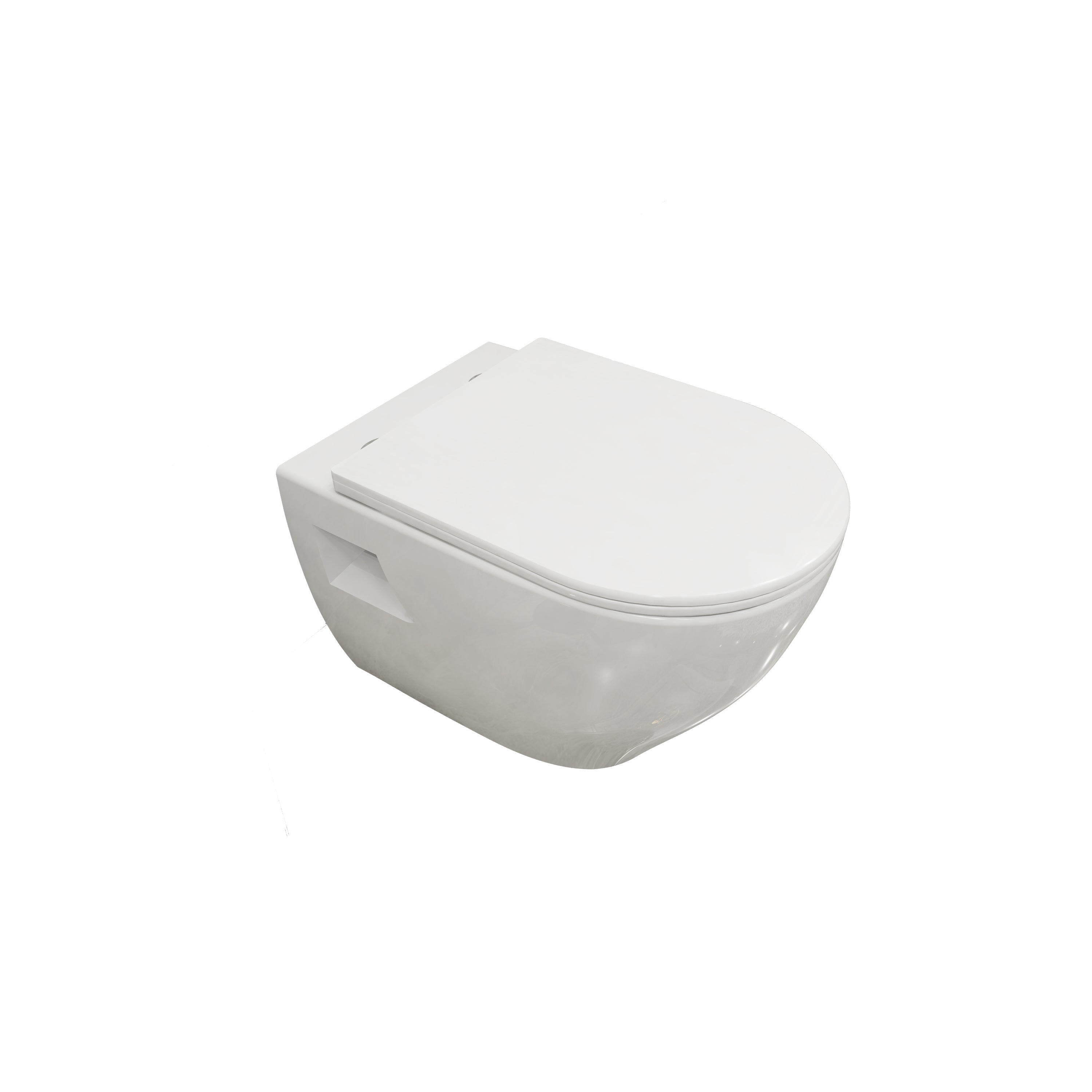 Hangend toilet, Badkamer Softclose Zitting, Randloos Design