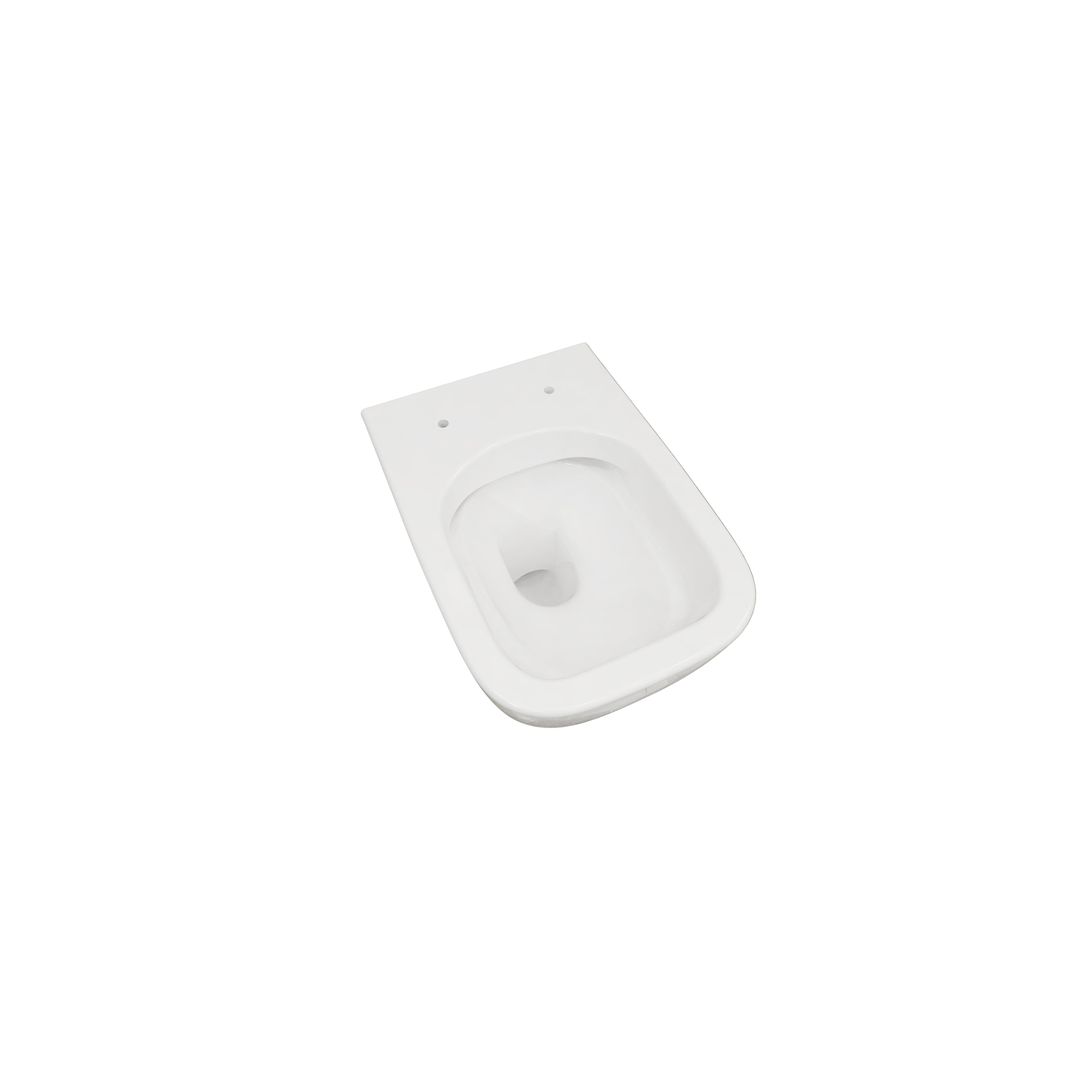 Badkamer Vierkant Slanke Softclose Zitting Randloos Hangend Toilet Toilet
