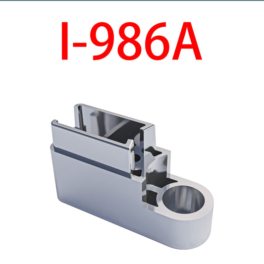 I-986A¬I-985A¬I-987A¬I-984 helder chroom/zwart I-986A helder chroom