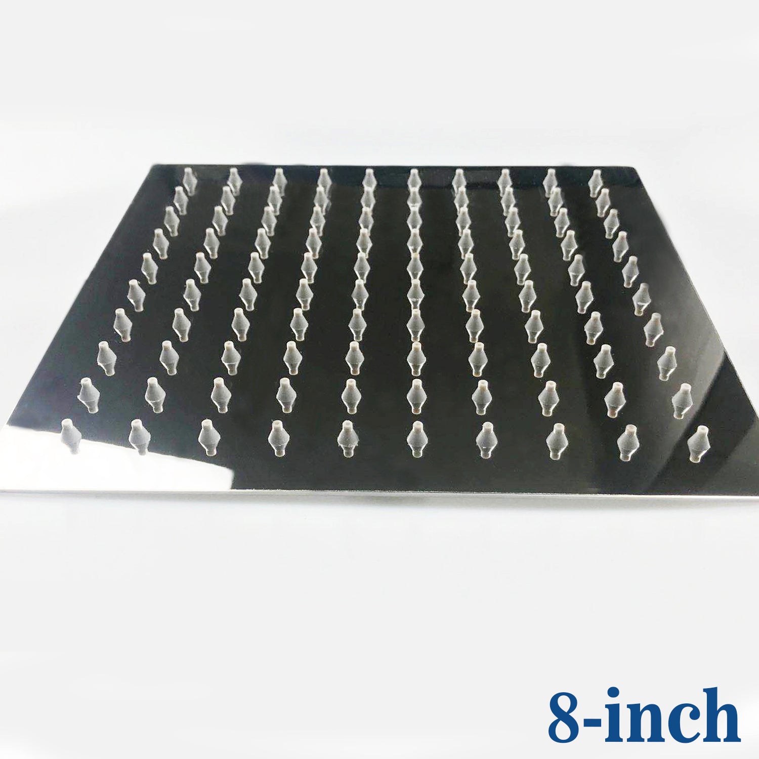 Met thermostaat en handdouche, hoogte 85-125 cm, complete set, met 360¡ã draaibare regendouchekop en in hoogte verstelbare douchestang