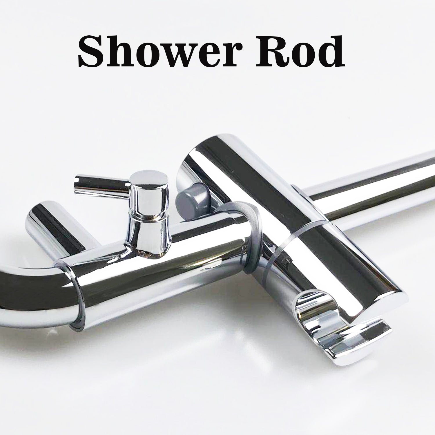 Met thermostaat en handdouche, hoogte 85-125 cm, complete set, met 360¡ã draaibare regendouchekop en in hoogte verstelbare douchestang