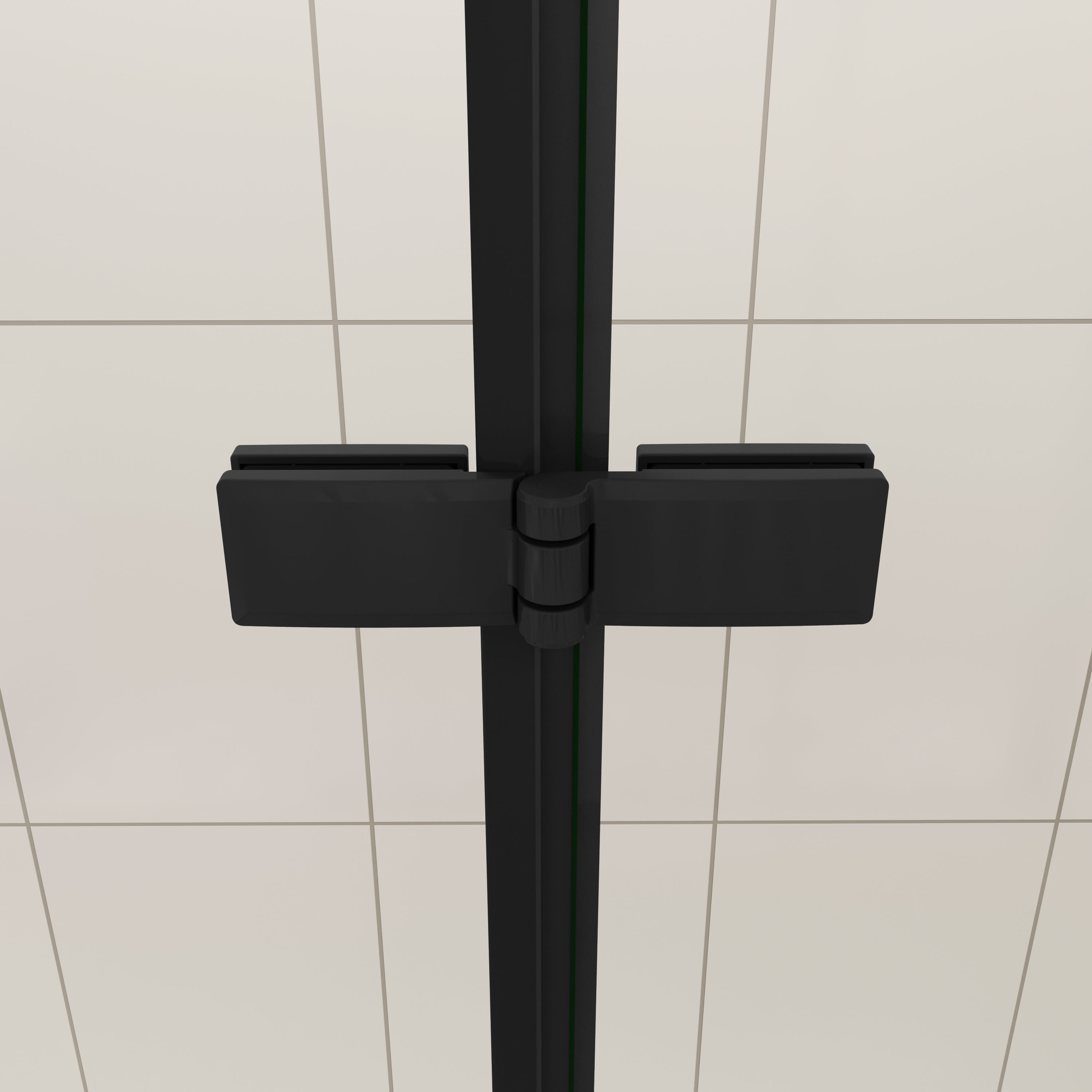 70cm zijwand + 3-delig zwart opklapbaar bad douchescherm 130x140cm douchewand badopzetstuk