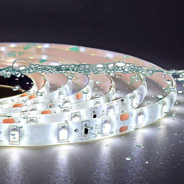 LED rechthoekige badkamerspiegel  50-120 cm,4mm randloze rondom licht banen wandspiegel,enkele touch sensor schakelaar,koud wit,anti-condens