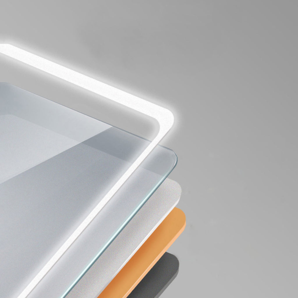 LED badkamerspiegel 50-160 cm met verlichting Wandschakelaar Mistvrij Koud Wit