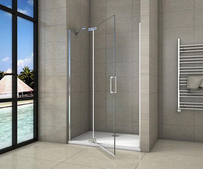 8 mm NANO glas douchecabine douchewand draaideur,installeer aan de linkerkant