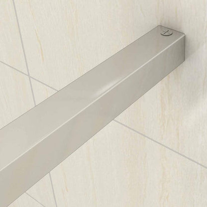 Inloopdouche 200cm hoog,8 mm NANO EasyClean veiligheidsglas,Inclusief Stabilisatiestang 90cm