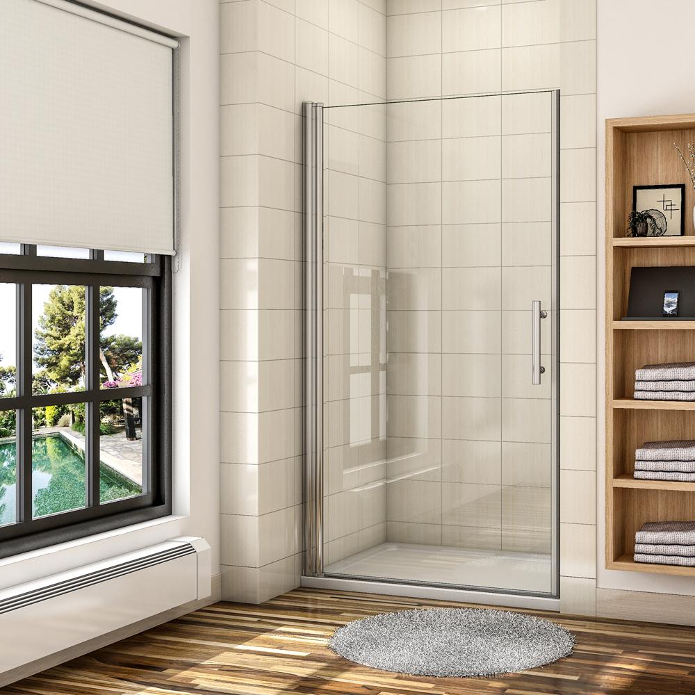 Nisdeur met Profiel 6 mm nanoglas 100x197cm