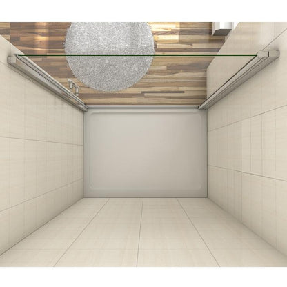 Nisdeur met Profiel 6 mm nanoglas